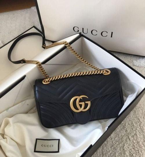 GG Marmont matelassé leather super mini bag